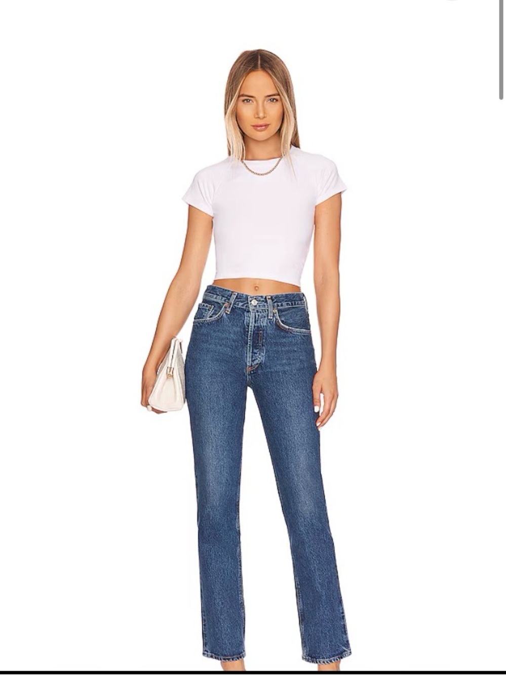 AGOLDE Lana straight jeans